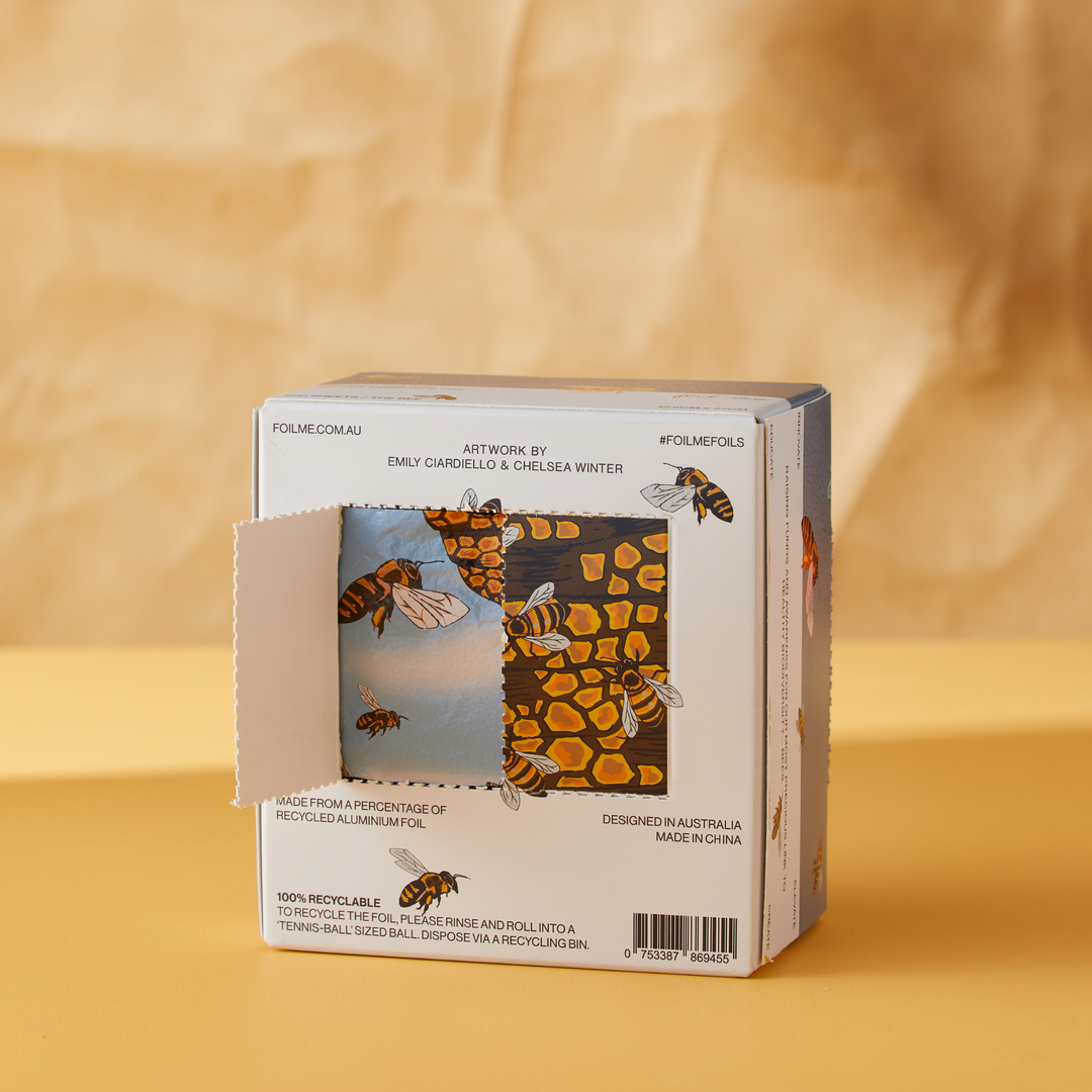 The Bee - Extra Wide (PRE-CUT FOIL - 200 Sheets - 20cm x 40cm)