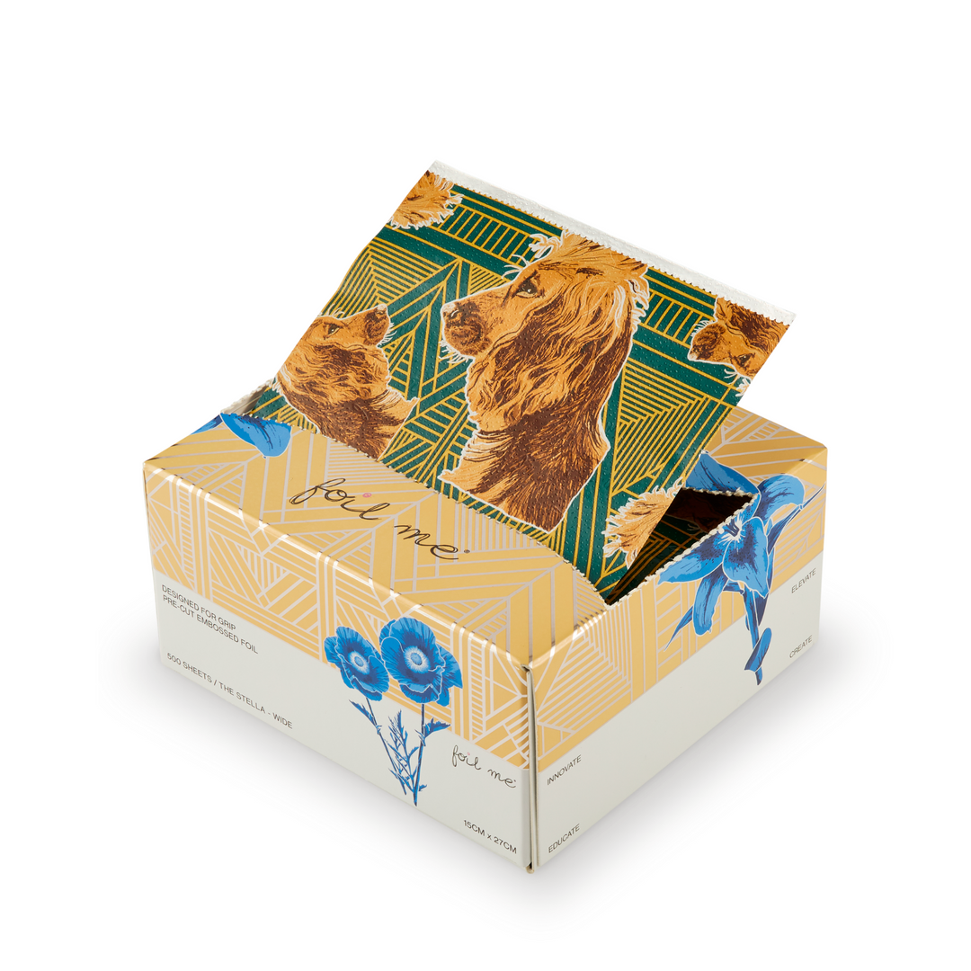 The Stella - Wide (PRE-CUT FOIL - 500 Sheets - 15cm x 27cm)